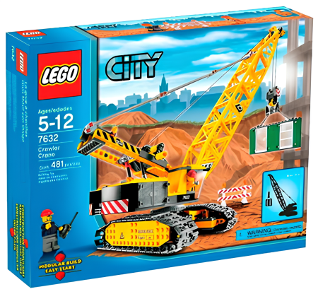 Конструктор LEGO City 7632 Гусеничный Кран