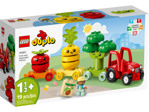 Конструктор LEGO DUPLO 10982 Фруктово-овощной трактор