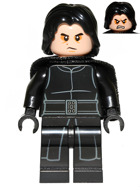 Минифигурка Lego Star Wars  Kylo Ren (Hair) sw0717