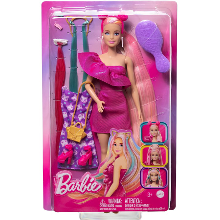 Кукла Barbie Hair Play с нарядом кошки HKT96