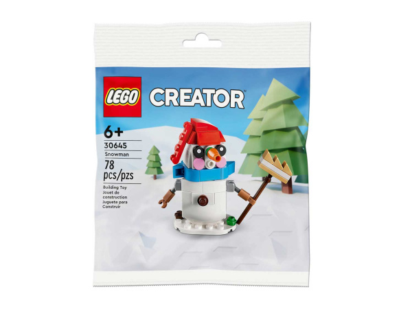 Конструктор LEGO Creator 30645 Снеговик