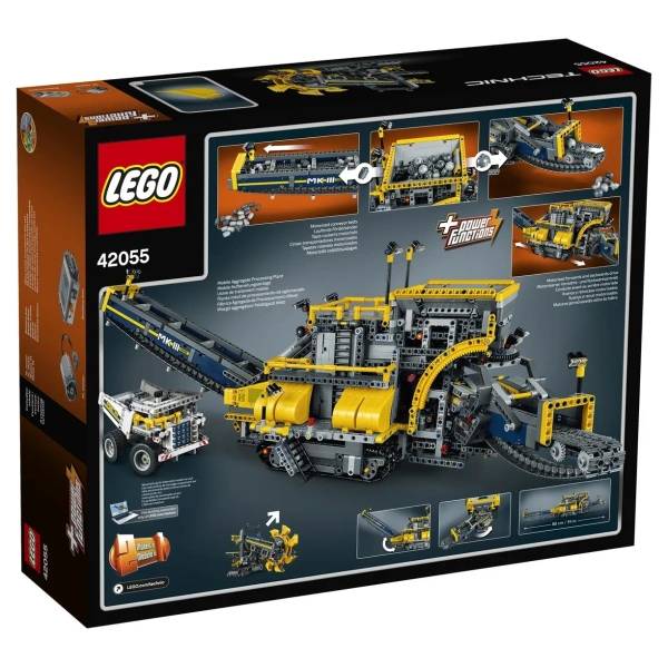 Конструктор LEGO Technic 42055 Роторный экскаватор