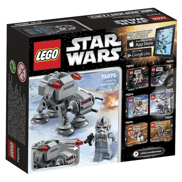 Конструктор LEGO Star Wars 75075 Шагающий робот АТ-АТ