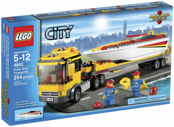 Конструктор LEGO City 4643 Перевозчик лодок