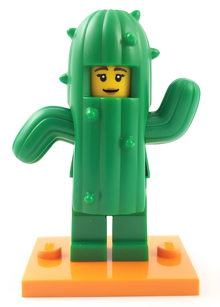 Минифигурка LEGO Cactus Girl col18-11 71021 Серия 18 N