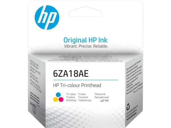 Печатающая головка HP 6ZA18AE, трехцветная