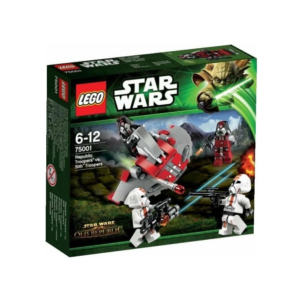 Конструктор LEGO Star Wars 75001 Солдаты Республики против воинов-ситхов