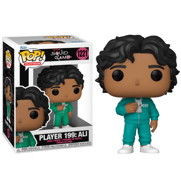 Фигурка Funko Pop! Netflix: Squid Game - Player 199: Ali 1221