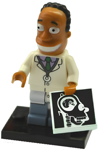 Минифигурка Lego Dr. Hibbert, The Simpsons, Series 2 colsim2-16 N