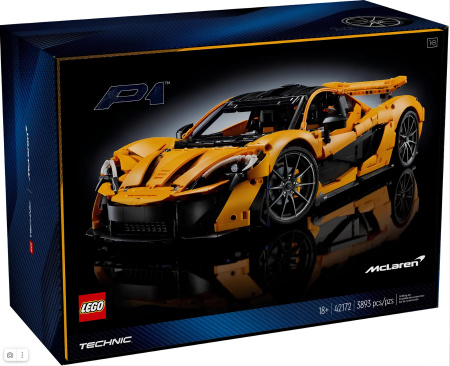 Конструктор LEGO Technic 42172 McLaren P1