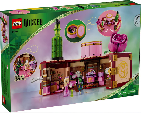 Конструктор LEGO Wicked 75683 Спальня Глинды и Эльфабы