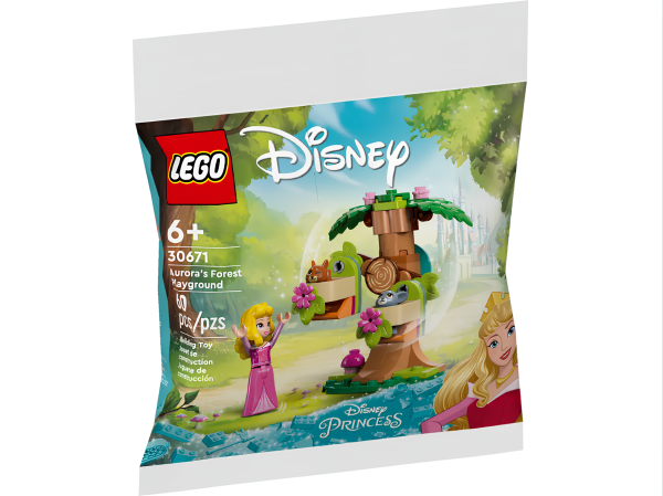 Конструктор LEGO Disney 30671 Игровая площадка в лесу Авроры и подарочные животные