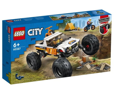 Конструктор LEGO City 60387 4x4 Off-Roader Adventures