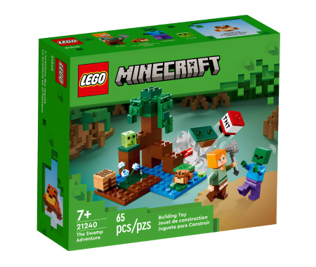 Конструктор LEGO Minecraft 21240 Болотное приключение