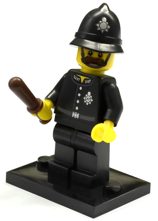 Минифигурка LEGO 71002 Constable col11-15