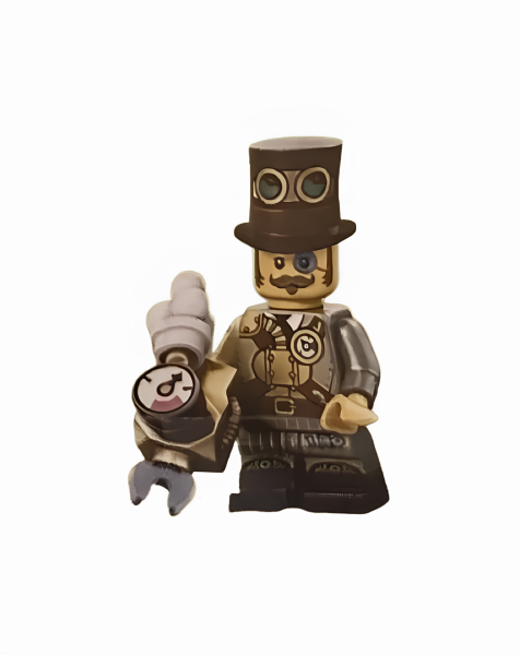 Минифигурка LEGO Collectible Minifigures 71048 Series 27 Изобретатель стимпанка col27-3