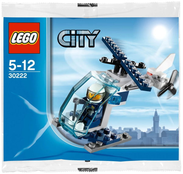 Конструктор LEGO City 30222 Полицейский вертолет