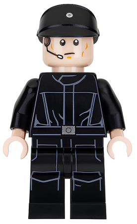 Минифигурка Lego Star Wars Imperial Shuttle Pilot - Light Nougat sw0802 N