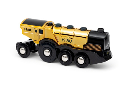 BRIO Локомотив золотой 33630