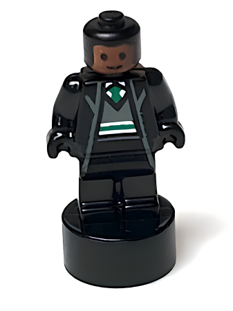 Минифигурка Lego Microfigure Slytherin Student Statuette / Trophy #2, Reddish Brown Face 90398pb037