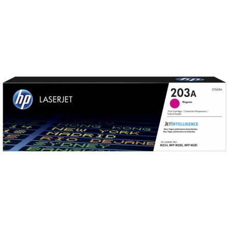 Картридж HP CF543A 203A для HP M254, MFP M280/281 пурпурный