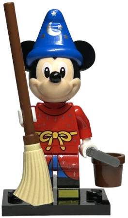 Минифигурка LEGO Sorcerer's Apprentice Mickey, Disney 100 coldis100-4  U