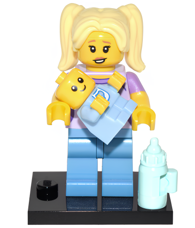 Минифигурка LEGO Babysitter, Series 16 col16-16