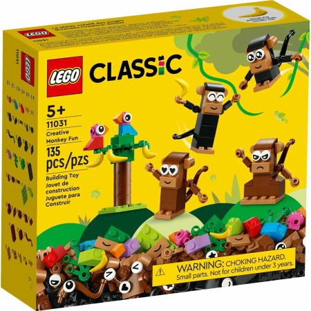 Конструктор LEGO Classic 11031 Творческое веселье обезьян