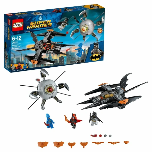 Конструктор LEGO Super Heroes 76111 Бэтмен: ликвидация Глаза брата