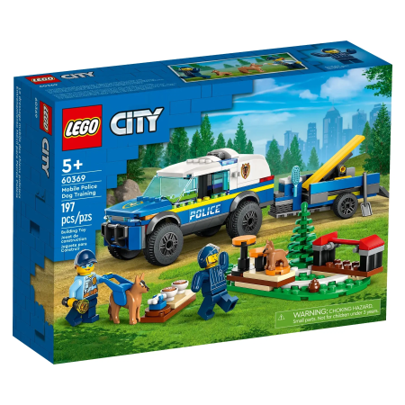 Конструктор LEGO City 60369 Mobile Police Dog Training
