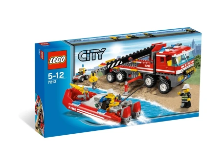 Конструктор LEGO City 7213 Пожарный грузовик и лодка