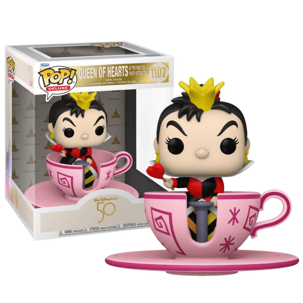 Фигурка Funko POP! Deluxe Disney WDW50 Queen Of Hearts At The Mad Tea Party Attraction (Exc) 58963