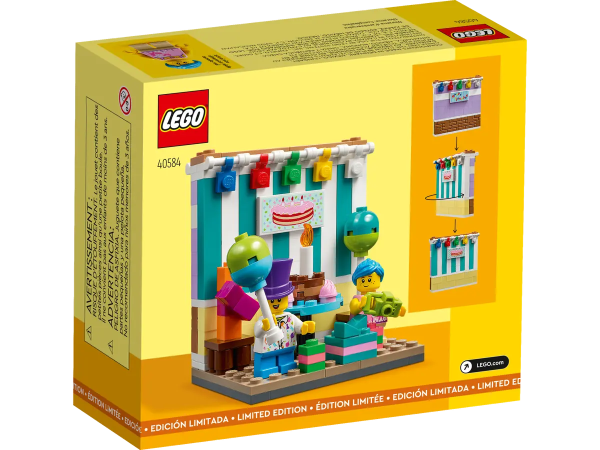 Конструктор LEGO Seasonal 40584 Диорама Дня Рождения