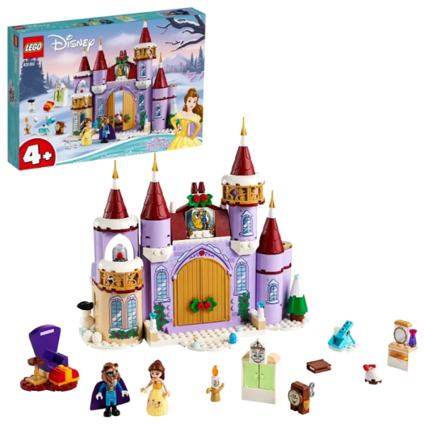 Конструктор LEGO Disney Princess 43180 Зимний праздник в замке Белль