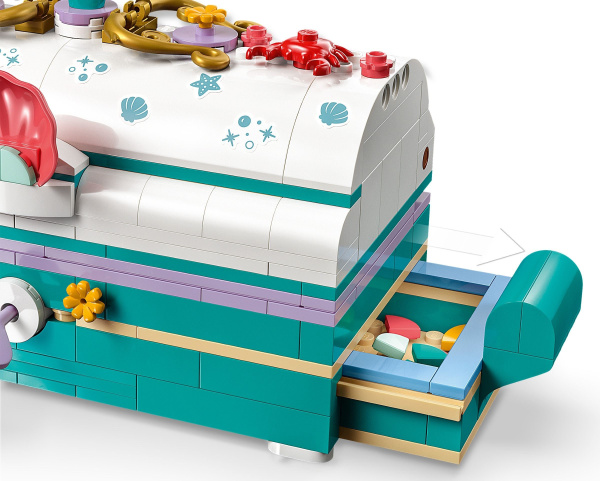 Конструктор LEGO Disney Princess 43229 Сундук с сокровищами Ариэль