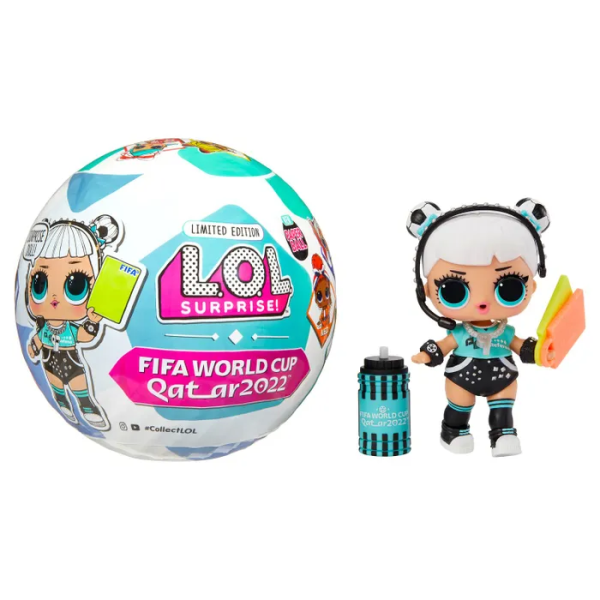 Кукла L.O.L. Surprise x FIFA World Cup 22 в непрозрачной упаковке (Сюрприз) 586357EUC
