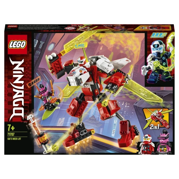 Конструктор LEGO Ninjago 71707 Реактивный самолёт Кая