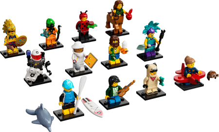 Минифигурки LEGO Collectable Minifigures 71029 Серия 21 (полная коллекция)