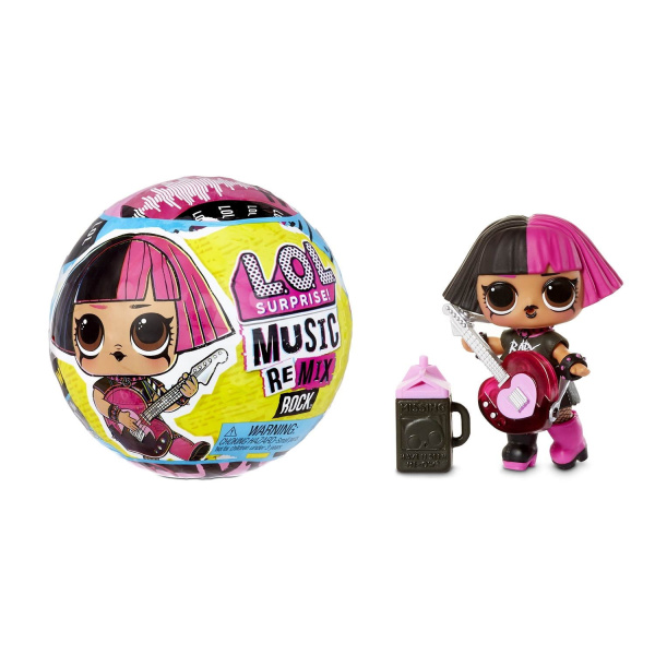 Кукла L.O.L. Surprise! Remix Rock Doll в непрозрачной упаковке (Сюрприз) 577522