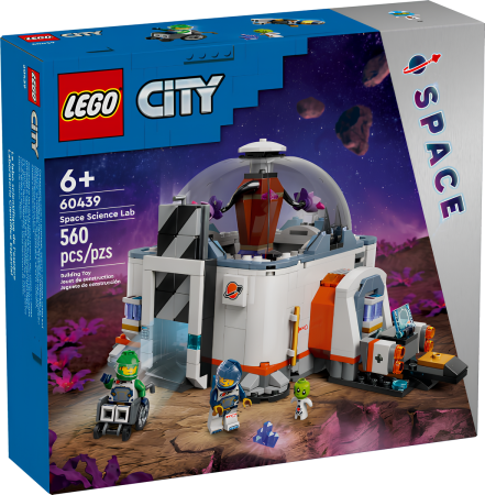 Конструктор LEGO City 60439 Лаборатория космических исследований