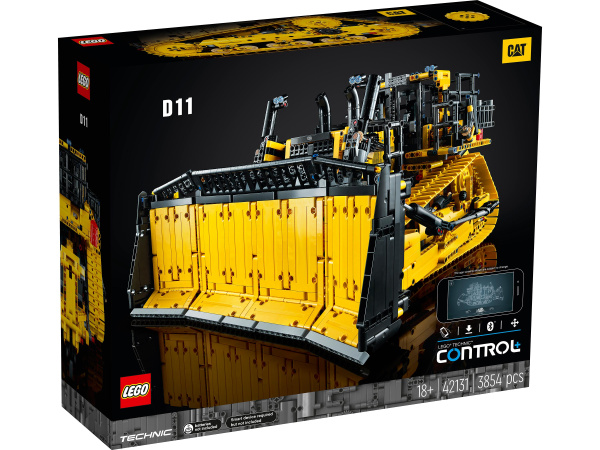 Конструктор LEGO Technic 42131 Бульдозер Cat D11 на пульте управления УЦЕНКА (повреждение коробки)