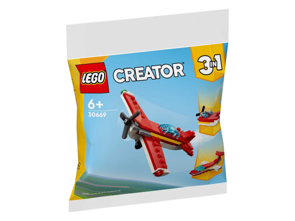 Конструктор LEGO Creator 30669 Красный самолет