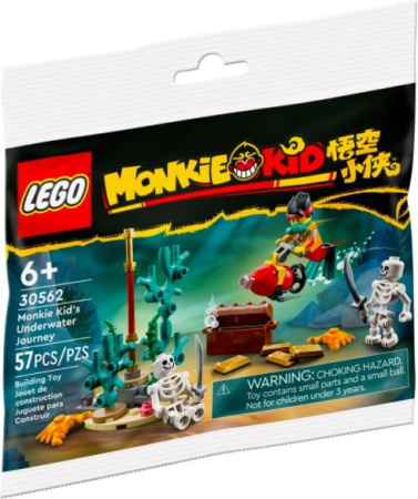 Конструктор LEGO Monkie Kid 30562 Подводное путешествие Монки Кида