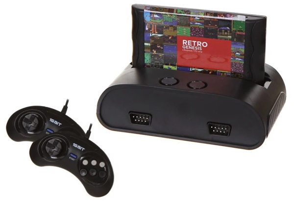 Игровая приставка SEGA Retro Genesis Modern mini + 175 игр + 2 джойстика + картридж