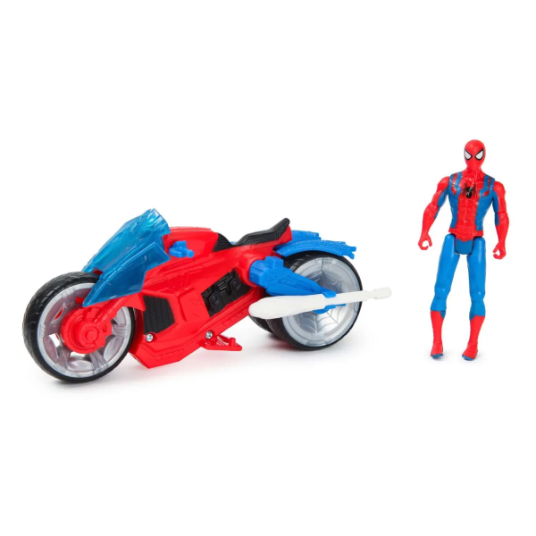 Игрушка Hasbro Человек-паук на мотоцикле F68995L0