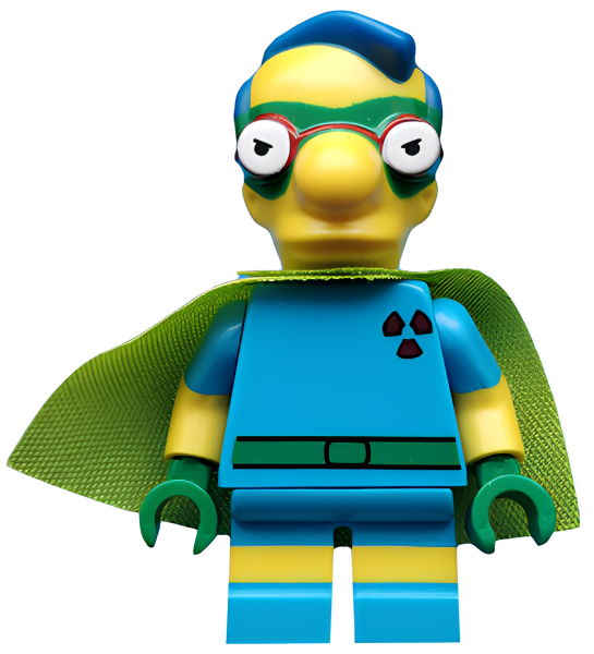 Минифигурка Lego Fallout Boy Milhouse, The Simpsons 71009, Series 2 sim032 U