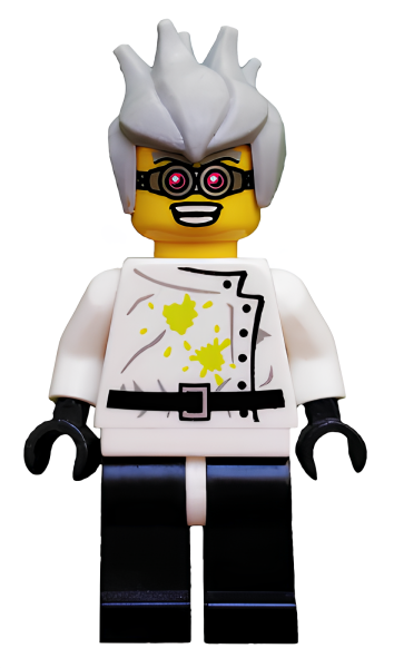 Минифигурка LEGO Crazy Scientist col064 U