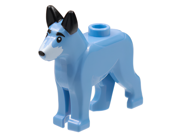 Немецкая овчарка Lego Dog, Alsatian / German Shepherd (Wonder Dog) 92586pb05