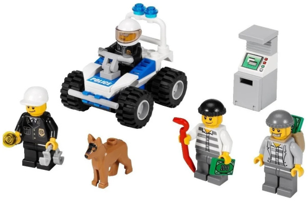 Конструктор LEGO City 7279 Коллекция полицейских минифигурок