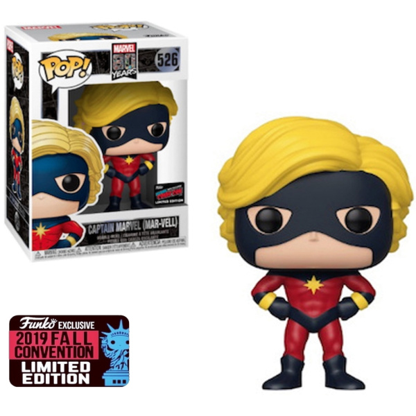 Фигурка Funko Pop! Marvel: 80 Years - Captain Marvel NYCC 2019 43362